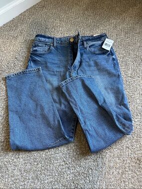 NEW Kut from the Kloth High Rise Ashley Slouchy Barrel Women’s Blue Denim Jeans